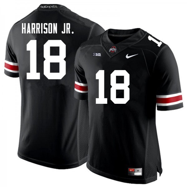 Ohio State Buckeyes Marvin Harrison Jr. Men's #18 Black College Football Jersey 2404LNGH0